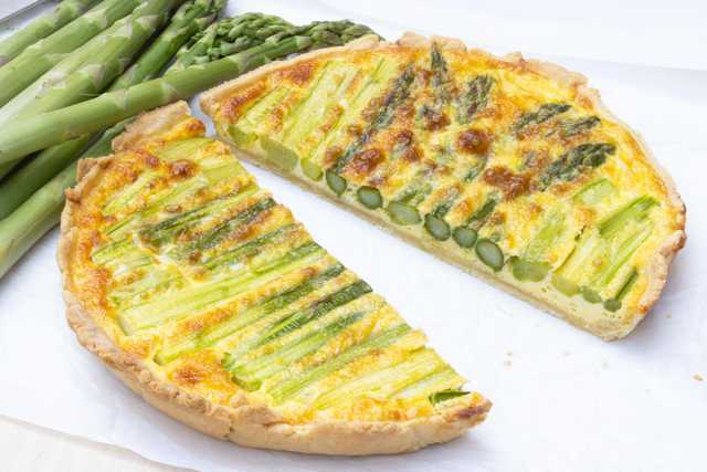 glutenfreie Spargel Tarte