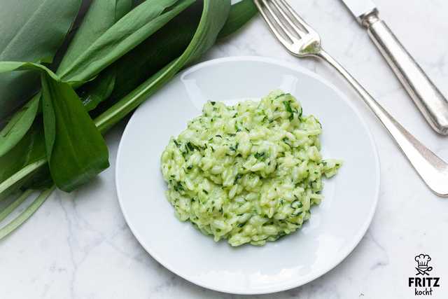 Bärlauch Risotto